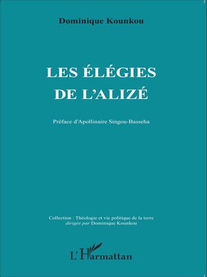 cover image of Les Élégies de l'Alizé